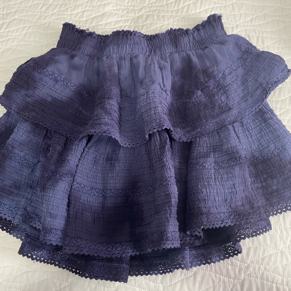 Aerie ruffle skirt